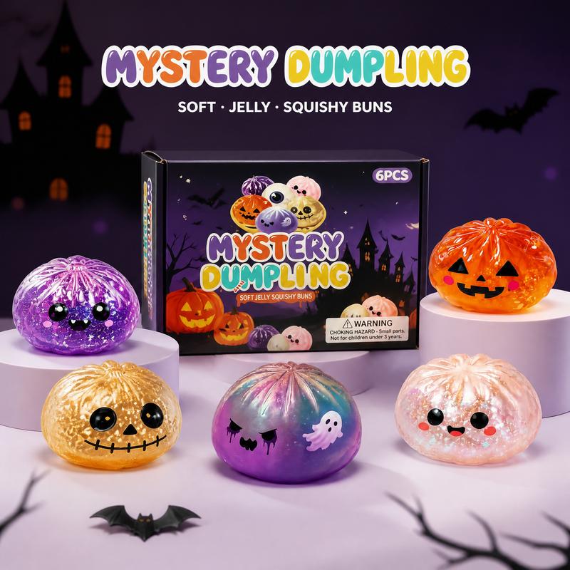 Scary Cute Halloween Mystery Dumplings